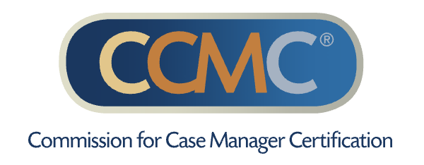Badge for someone who is certified by the Commission for Case Manager Certification